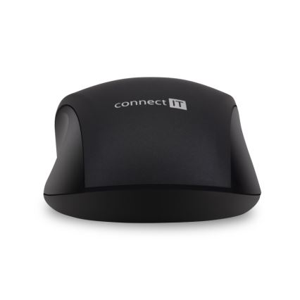 CONNECT IT CMO-2230-BK - Trådlös tyst mus MUTE 1200 DPI 1xAA svart