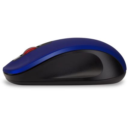 CONNECT IT CMO-2230-BL - Trådlös tyst mus MUTE 1200 DPI 1xAA svart/blå