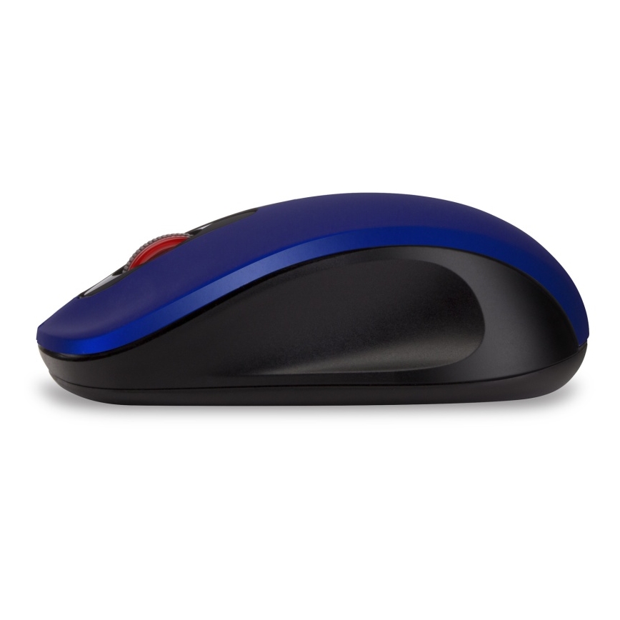 CONNECT IT CMO-2230-BL - Trådlös tyst mus MUTE 1200 DPI 1xAA svart/blå