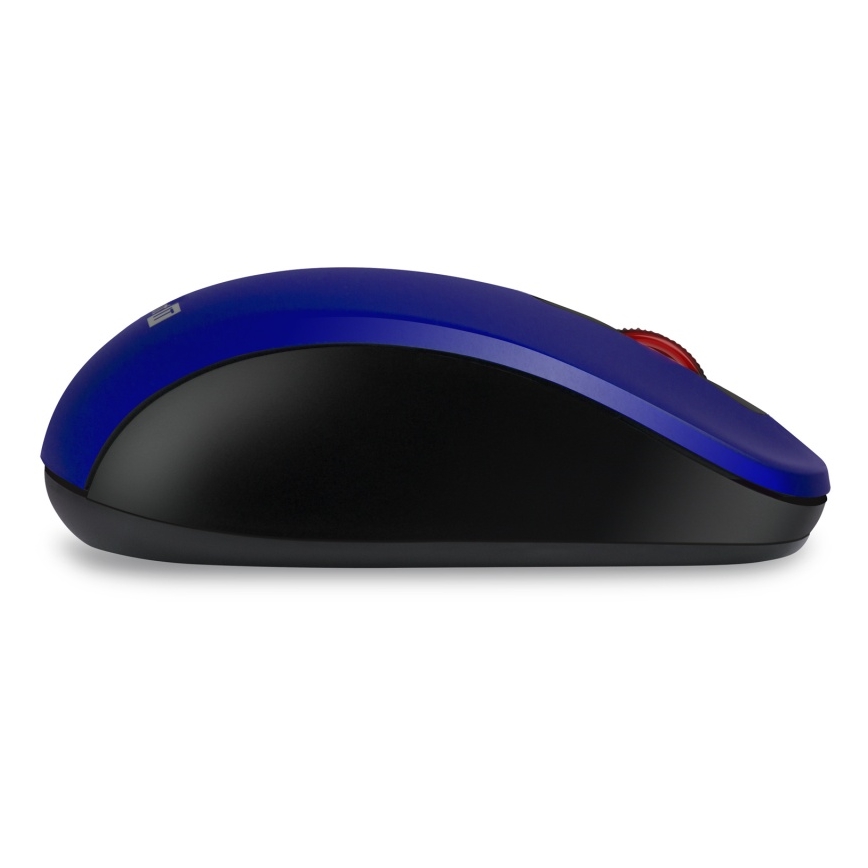 CONNECT IT CMO-2230-BL - Trådlös tyst mus MUTE 1200 DPI 1xAA svart/blå