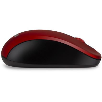CONNECT IT CMO-2230-RD - Trådlös tyst mus MUTE 1200 DPI 1xAA svart/röd