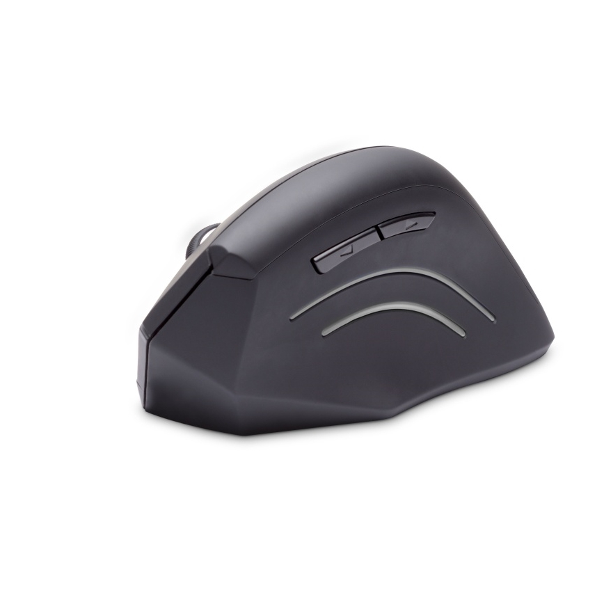 CONNECT IT CMO-2510-BK - Ergonomisk trådlös mus Verti Wireless 800/1200/1600 DPI 2xAAA svart