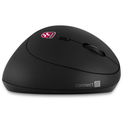 CONNECT IT CMO-2600-BK - Ergonomisk trådlös mus 800/1200/1600 DPI 1xAA svart