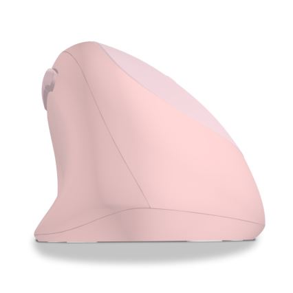 CONNECT IT CMO-2600-PK - Ergonomisk trådlös mus 800/1200/1600 DPI 1xAA rosa