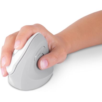 CONNECT IT CMO-2700-WH - Ergonomisk trådlös mus 800/1200/1600 DPI 1xAA vit