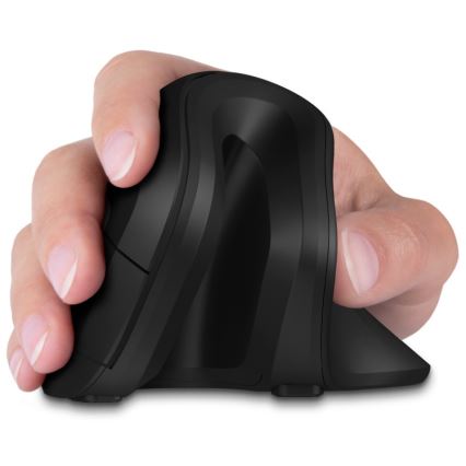 CONNECT IT CMO-2900-BK - Ergonomisk trådlös mus 800/1200/1600 DPI 1xAA svart
