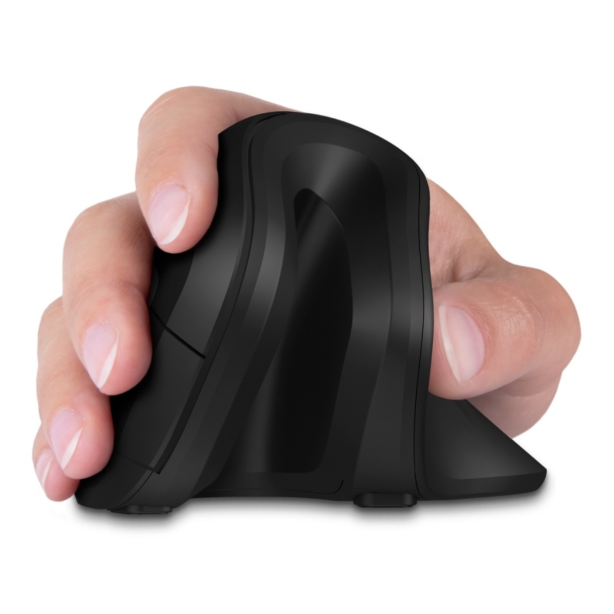 CONNECT IT CMO-2900-BK - Ergonomisk trådlös mus 800/1200/1600 DPI 1xAA svart
