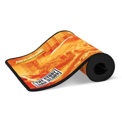 CONNECT IT CMP-1140-LG - Tangentbordsmatta och mus 88,6x24,5 cm orange