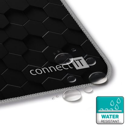 CONNECT IT CMP-2000-XL - Tangentbordsmatta och mus 79,5x34,5 cm svart