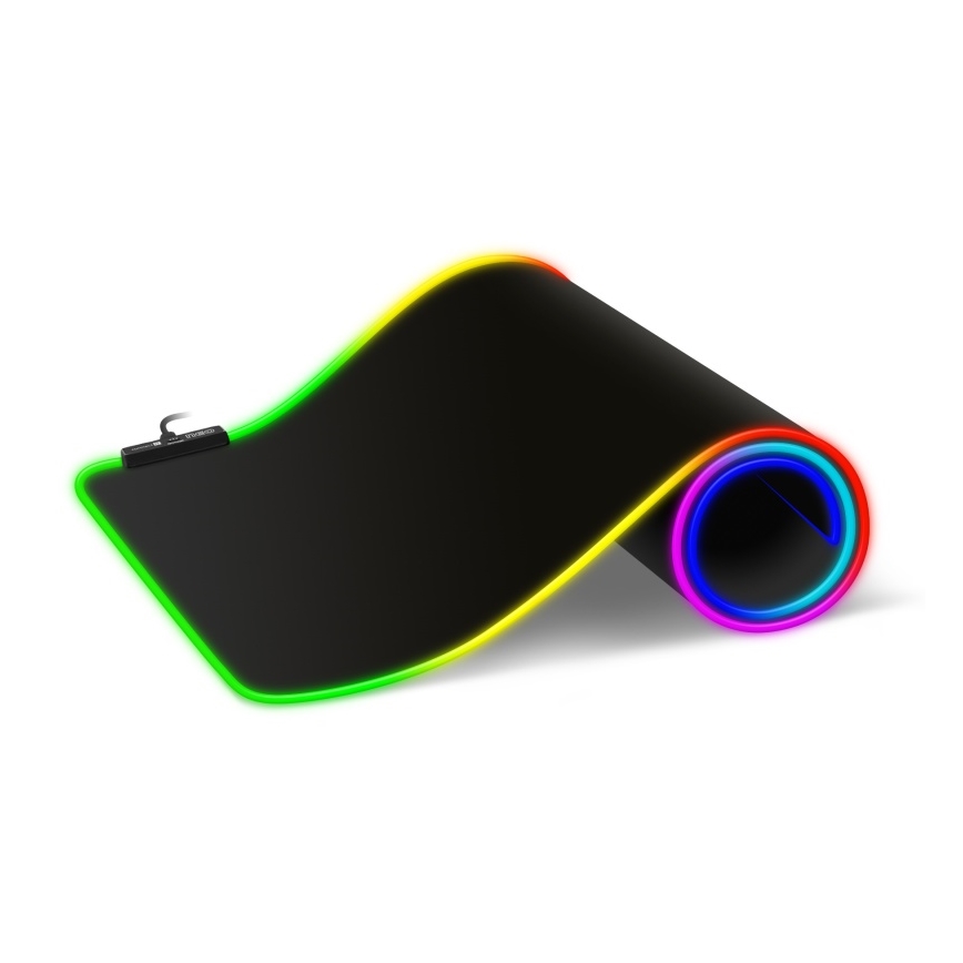 CONNECT IT CMP-3100-LG - LED RGB Gaming tangentbord och musmatta 80x30 cm svart