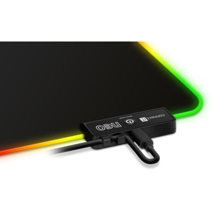 CONNECT IT CMP-3100-SM - LED RGB Gaming musmatta 32x24,5 cm svart