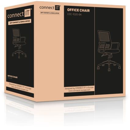 CONNECT IT COC-1020-BK - Kontorsstol ForHealth AlfaPro svart