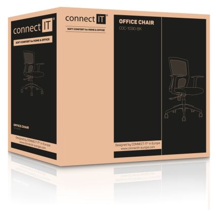 CONNECT IT COC-1030-BK - Kontorsstol ForHealth BetaPro svart
