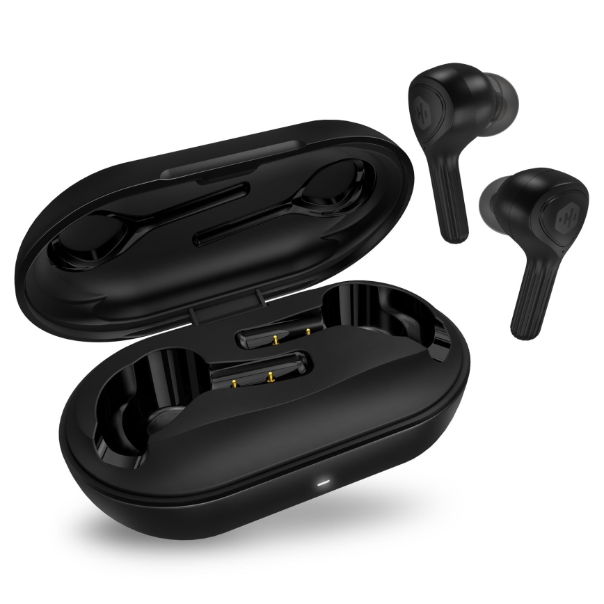 CONNECT IT HEP-5300-BK - Trådlös earphones Med en mikrofon 300 mAh svart