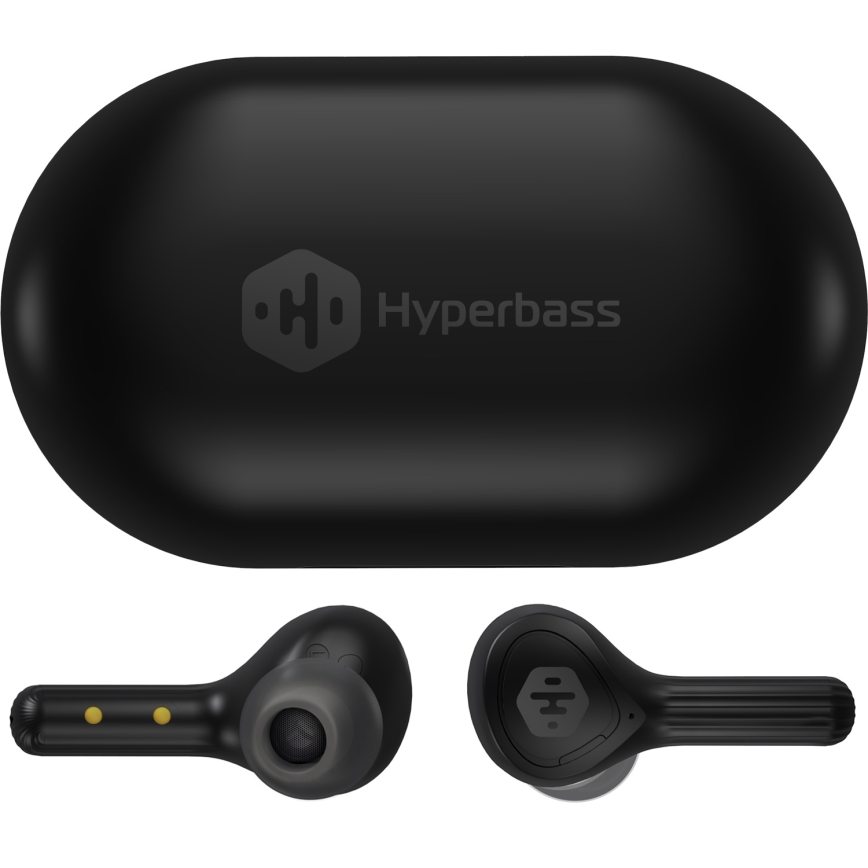 CONNECT IT HEP-5300-BK - Trådlös earphones Med en mikrofon 300 mAh svart