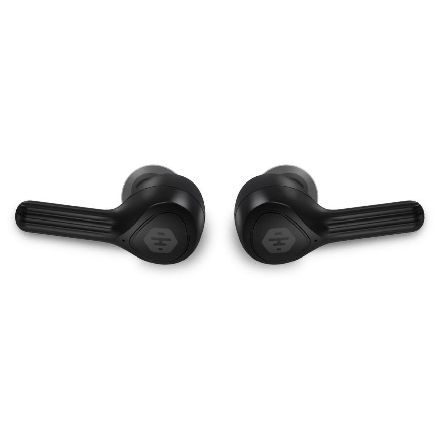 CONNECT IT HEP-5300-BK - Trådlösa hörlurar Med en mikrofon 300 mAh + 2x 35 mAh svart