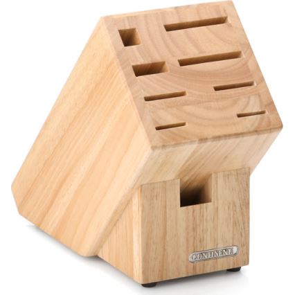 Continenta C30514 - Knife stand 22x11,5x22 cm gummifikon