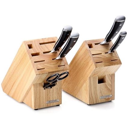 Continenta C30514 - Knife stand 22x11,5x22 cm gummifikon