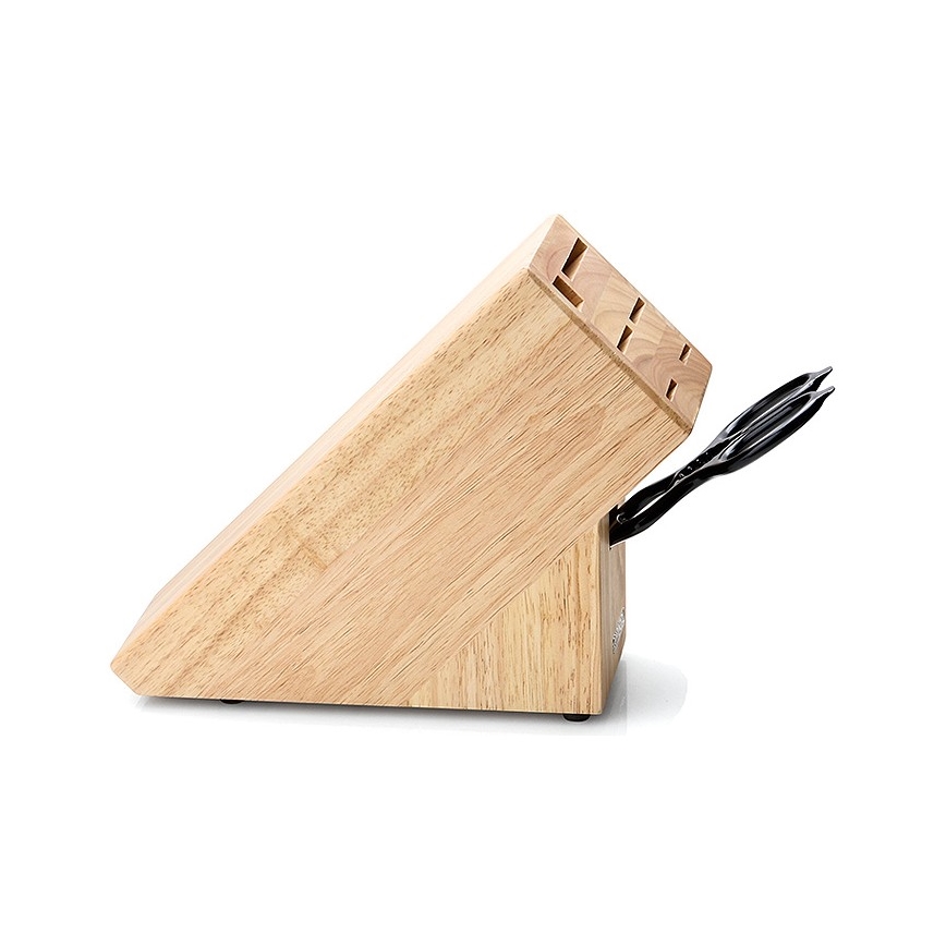 Continenta C30514 - Knife stand 22x11,5x22 cm gummifikon