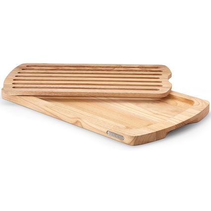 Continenta C3078 - Skärbräda för kök för bread 45x26 cm gummifikon