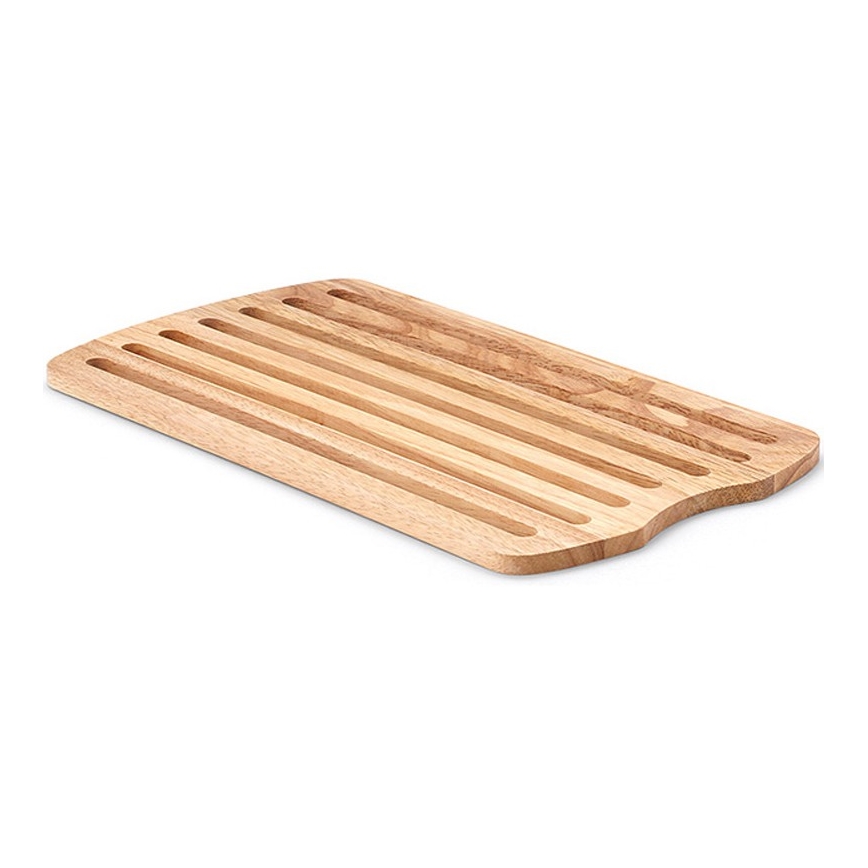 Continenta C3078 - Skärbräda för kök för bread 45x26 cm gummifikon