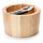 Continenta C3091 - Bowl för nuts with a nutcracker 19x11,5 cm gummifikon