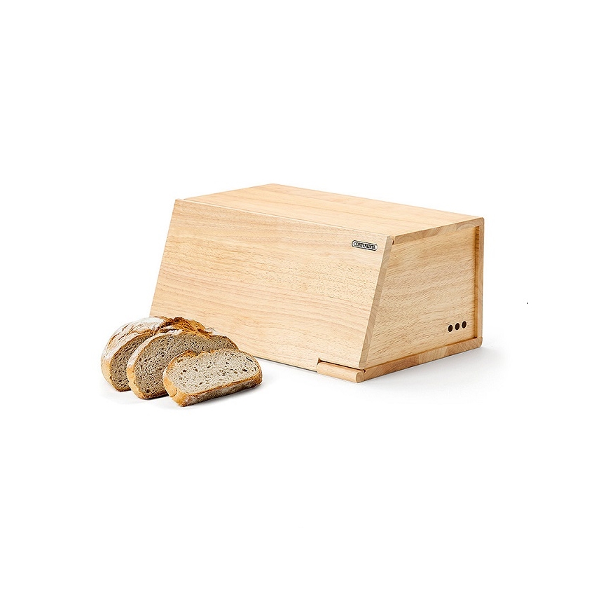 Continenta C3292 - Brödlåda 40x26 cm gummiträ