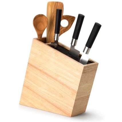 Continenta C3317 - Knivställ with a flexi insert and compartment 31x9x28 cm