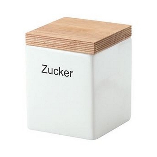 Continenta C3912 - Ceramic food box med lock 10x10x12,5cm gummifikon