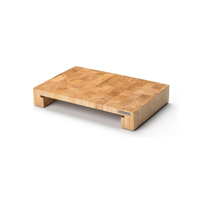 Continenta C4027 - Köksskärbräda med skål 48x32,5 cm gummifikon