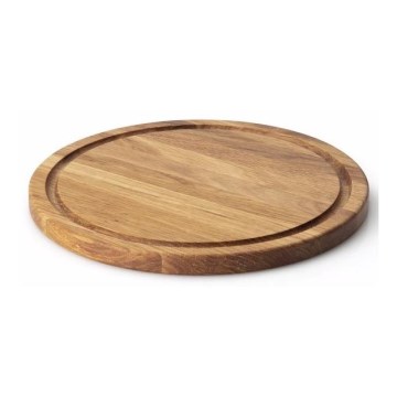 Continenta C4105 - Bräda för servering av biffar d. 28 cm ek