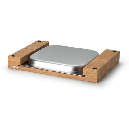 Continenta C4110 - Köksskärbräda med skål 39x27 cm ek