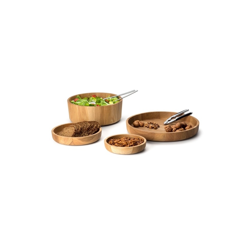 Continenta C4134 - Wooden bowl 25x4,8 cm ek