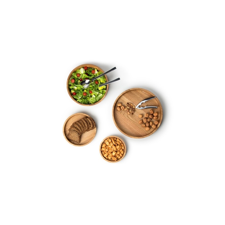 Continenta C4134 - Wooden bowl 25x4,8 cm ek