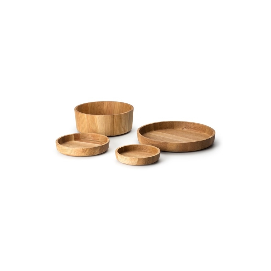 Continenta C4134 - Wooden bowl 25x4,8 cm ek