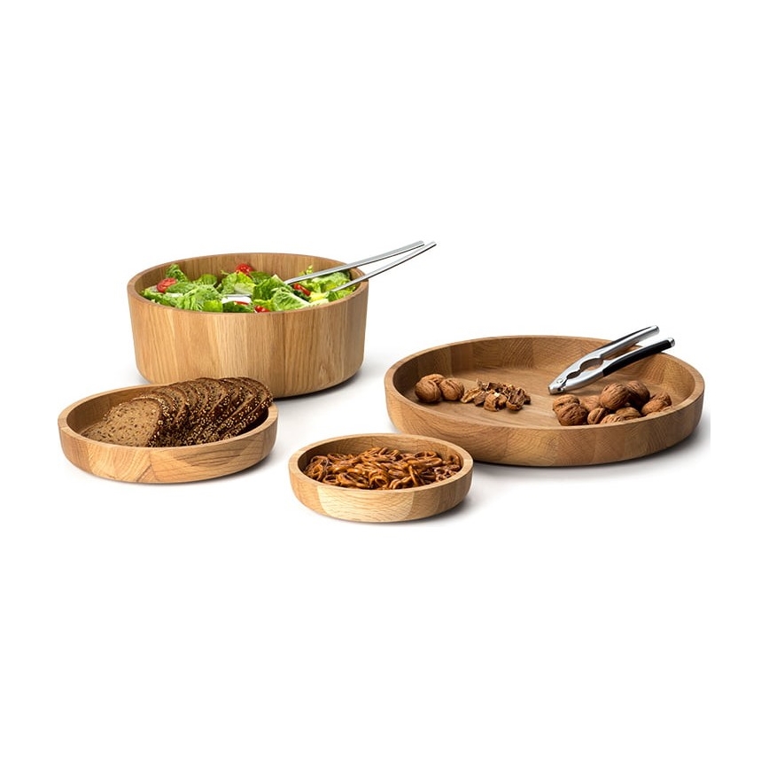 Continenta C4135 - Wooden bowl 38x5,4 cm ek