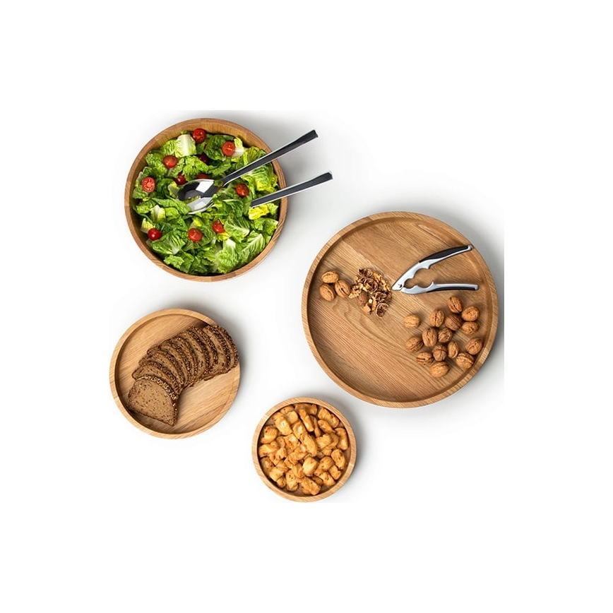 Continenta C4135 - Wooden bowl 38x5,4 cm ek