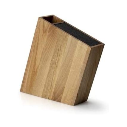 Continenta C4151 - Knivställ with a flexi insert and compartment 31x8x24,5 cm ek
