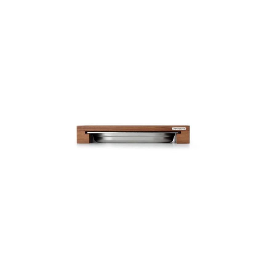 Continenta C4210 - Kök skärbräda med skål 39x27 cm valnötsträd