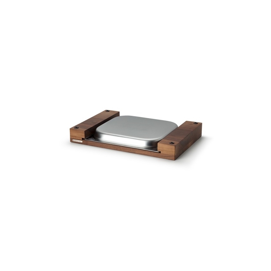 Continenta C4210 - Kök skärbräda med skål 39x27 cm valnötsträd