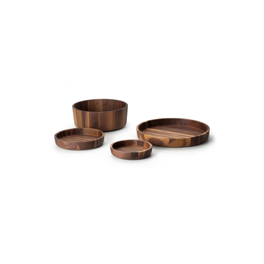 Continenta C4234 - Wooden bowl 25x4,8 cm valnötsträ