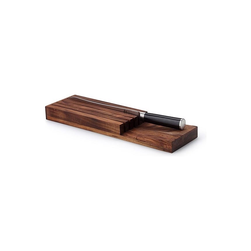 Continenta C4873 - Knivhållare 39x11x3,5 cm acacia