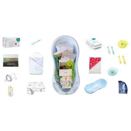 COSING - 16-delars startkit för nyfödd, blå