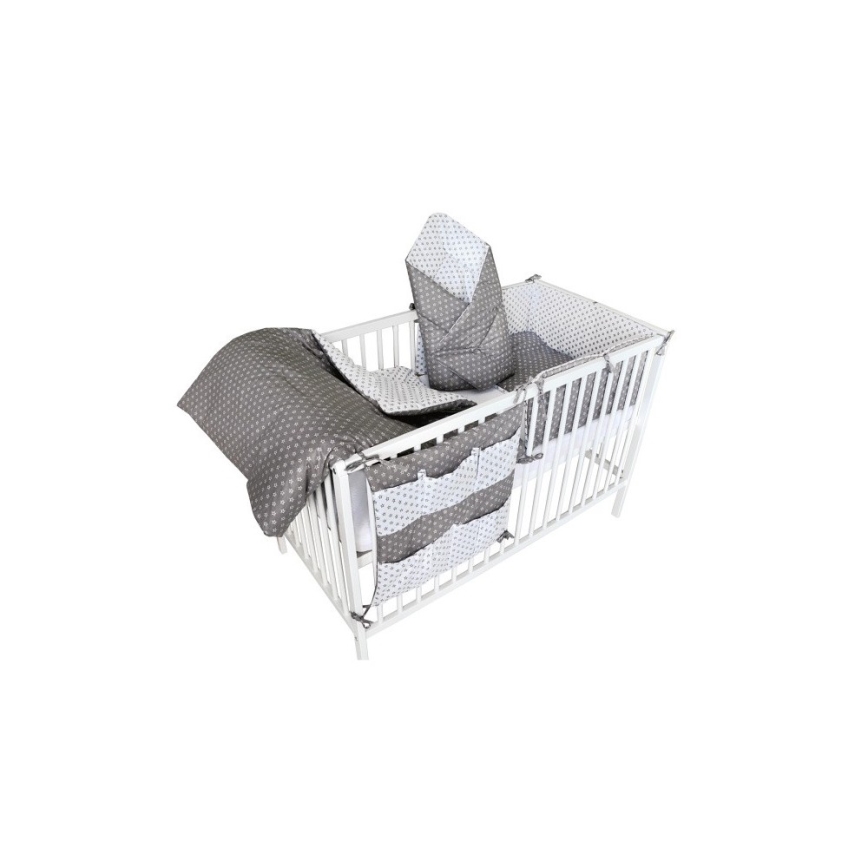 COSING - Sleeplease 10-delars set för nyfödda, grå/vit