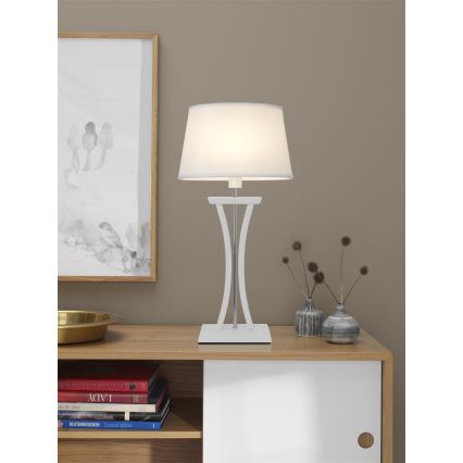 Cottex - Bordslampa NEW CHELSEA 1xE14/40W/230V vit