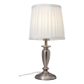 Cottex - Bordslampa INEB 1xE14/40W/230V silverfärgad