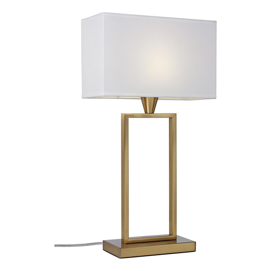 Cottex - Bordslampa KENSINGTON 1xE14/40W/230V guldfärgad