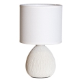 Cottex - Bordslampa MADISON 1xE14/8W/230V krämvit