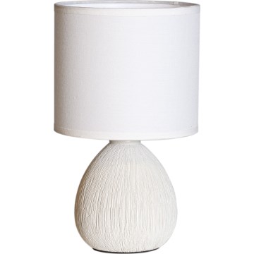 Cottex - Bordslampa MADISON 1xE14/8W/230V krämvit