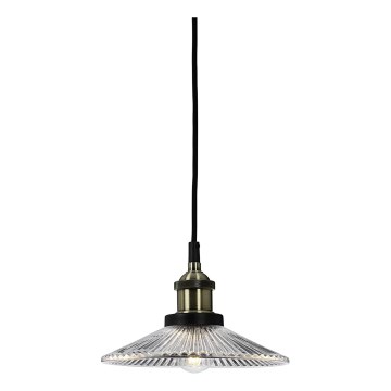 Cottex - Pendellampa med sladd COBBLE 1xE27/40W/230V